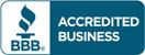 We are an Accredited Business on the BBB